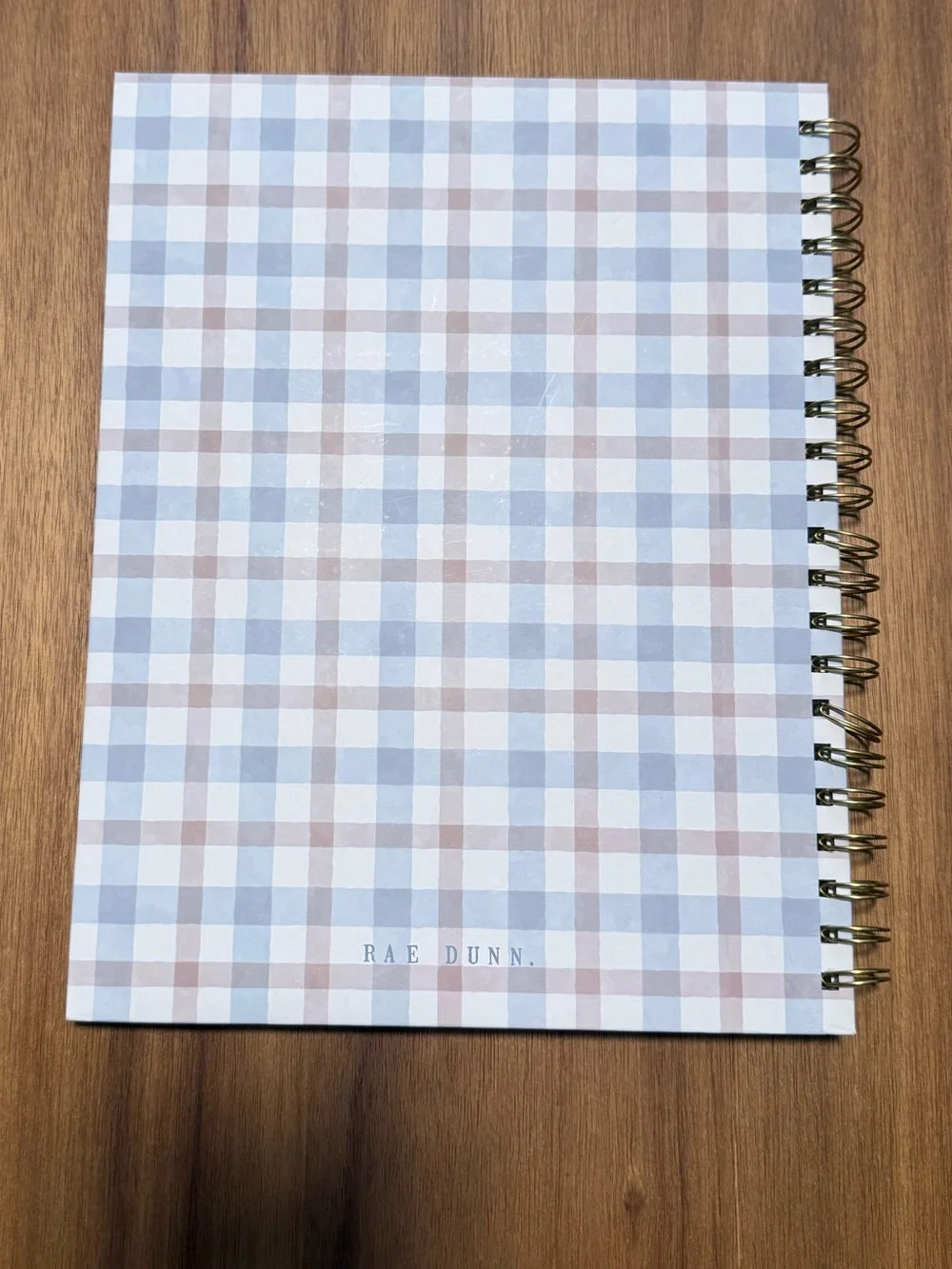 Rae Dunn Spiral 'Notes' Notebook |‎ NWT